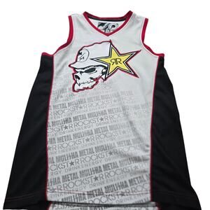 Metal Mulisha x Rockstar Energy collaboration sleeveless jersey or tank